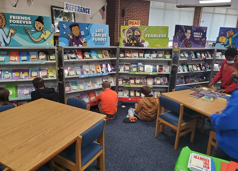 Library with kids