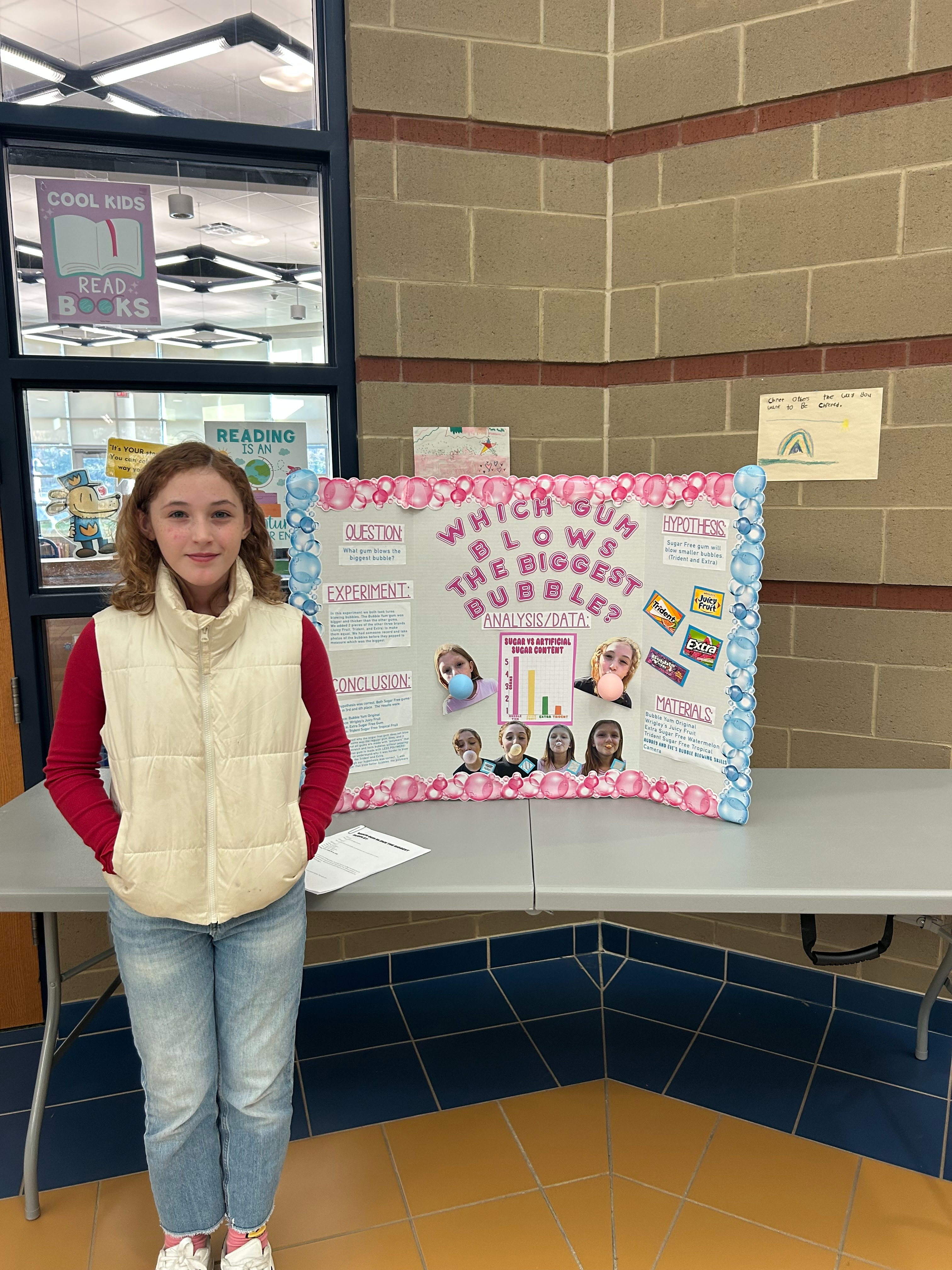 Audrey & EveLynn - Which Gum Blows the Biggest Bubble