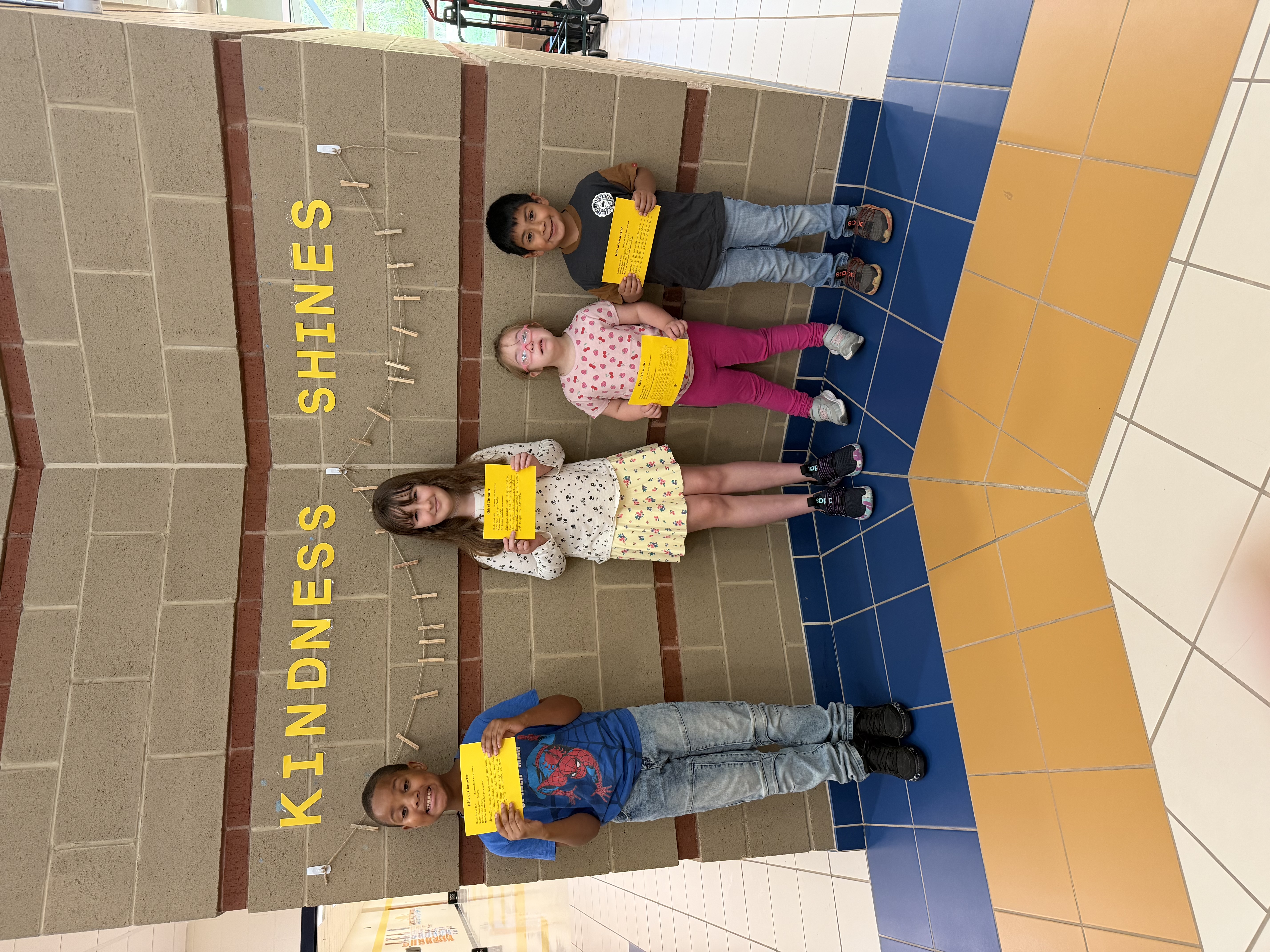 Kids of character for the month of April