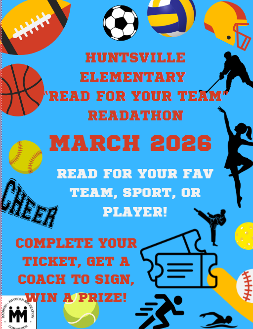 flyer for March Reading Challenge