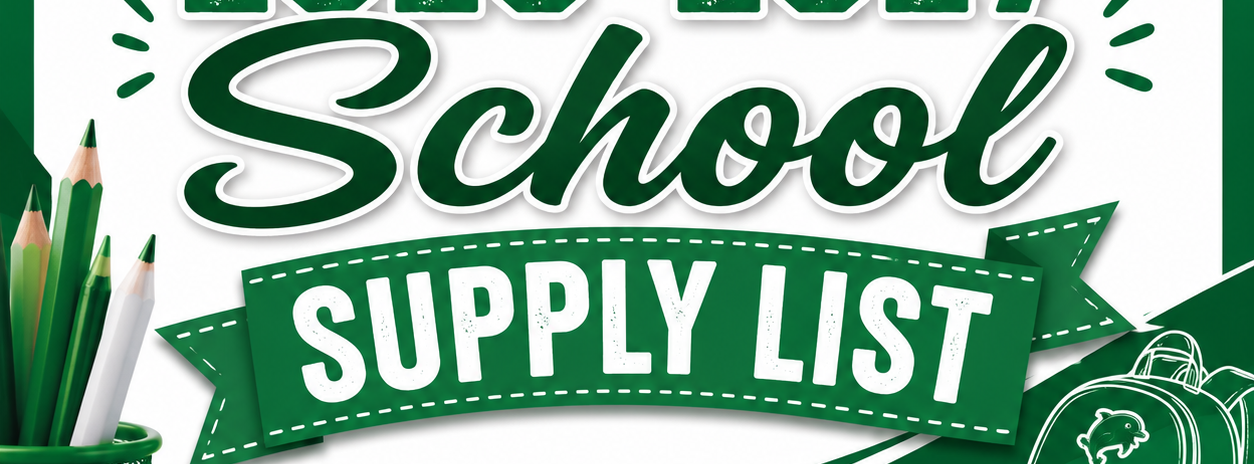 2026-2027 School Supply List