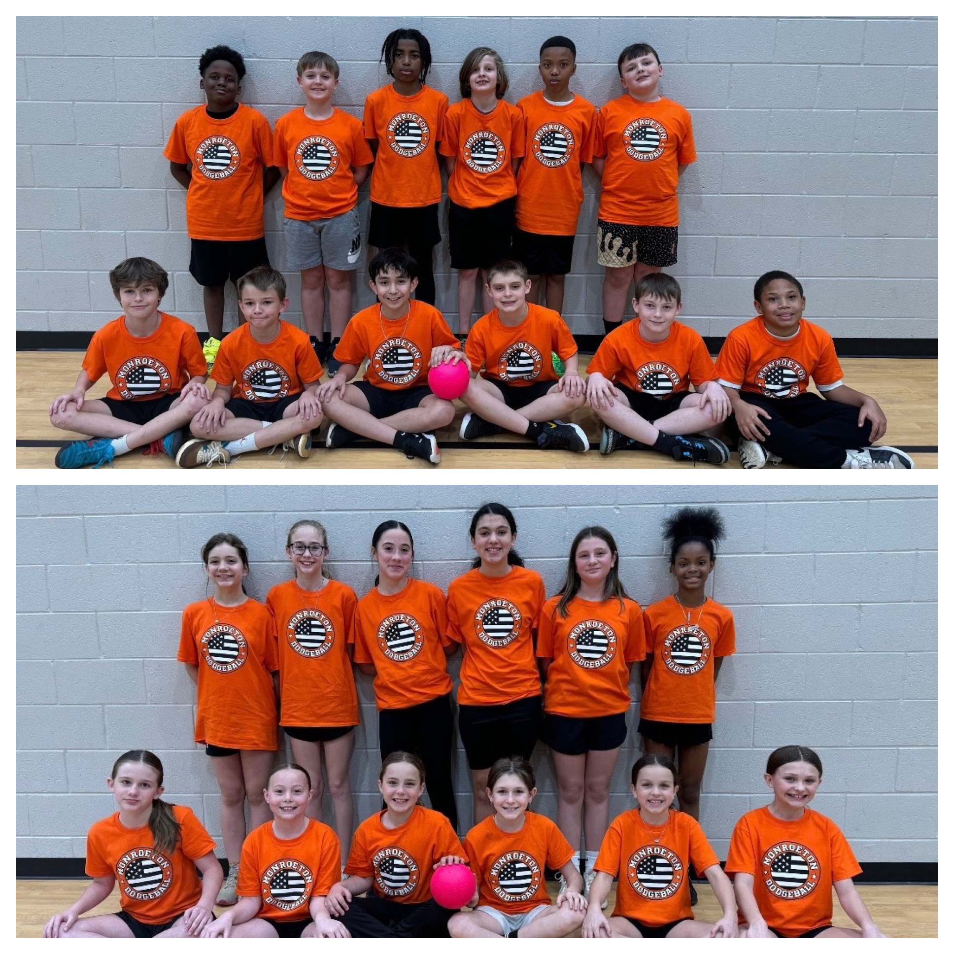 2025-2026 3rd - 5th Grade All Star Dodgeball Teams
