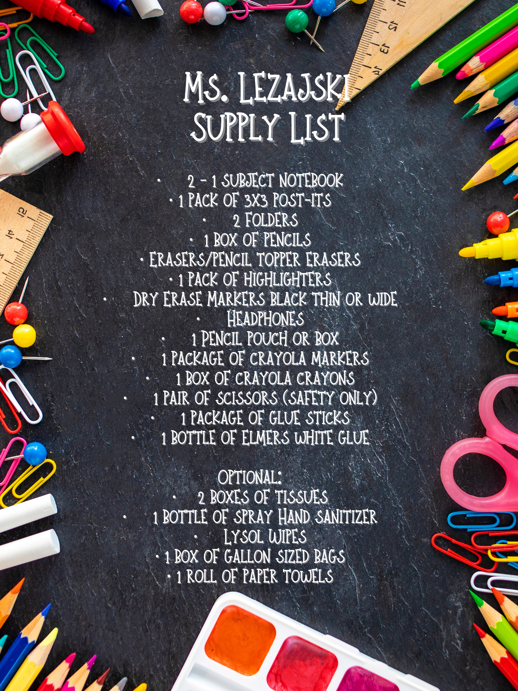 supply list 3