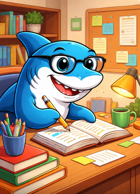 Shark Studying