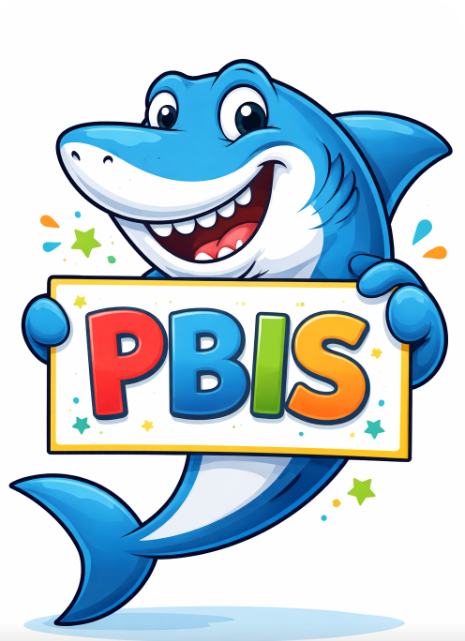 Shark with PBIS sign