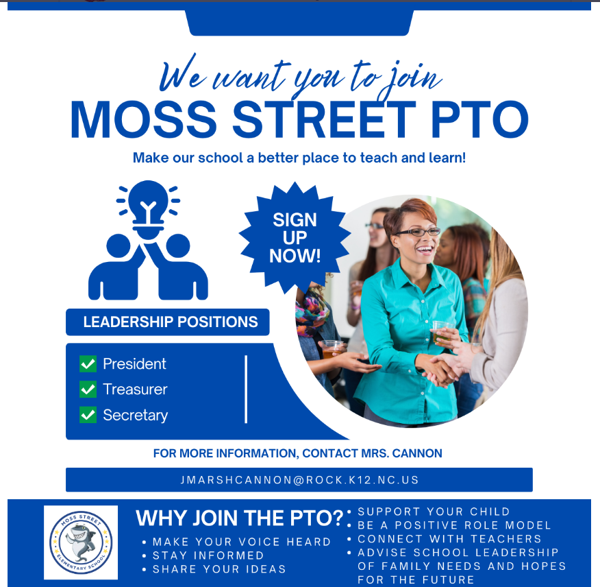 Moss Street PTO Flyer