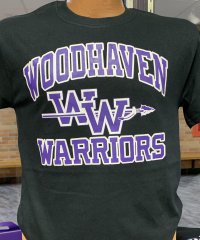 Woodhaven Warriors T-shirt - Black