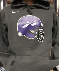 Nike Metallic Gray Hoodie 