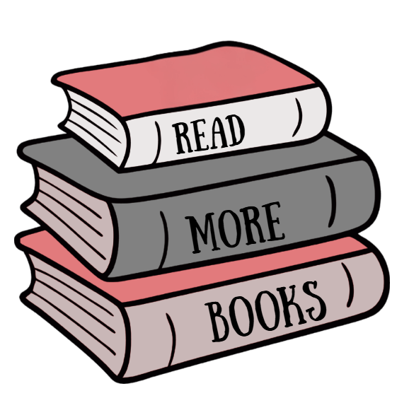 Book Graphic that says Read More Books