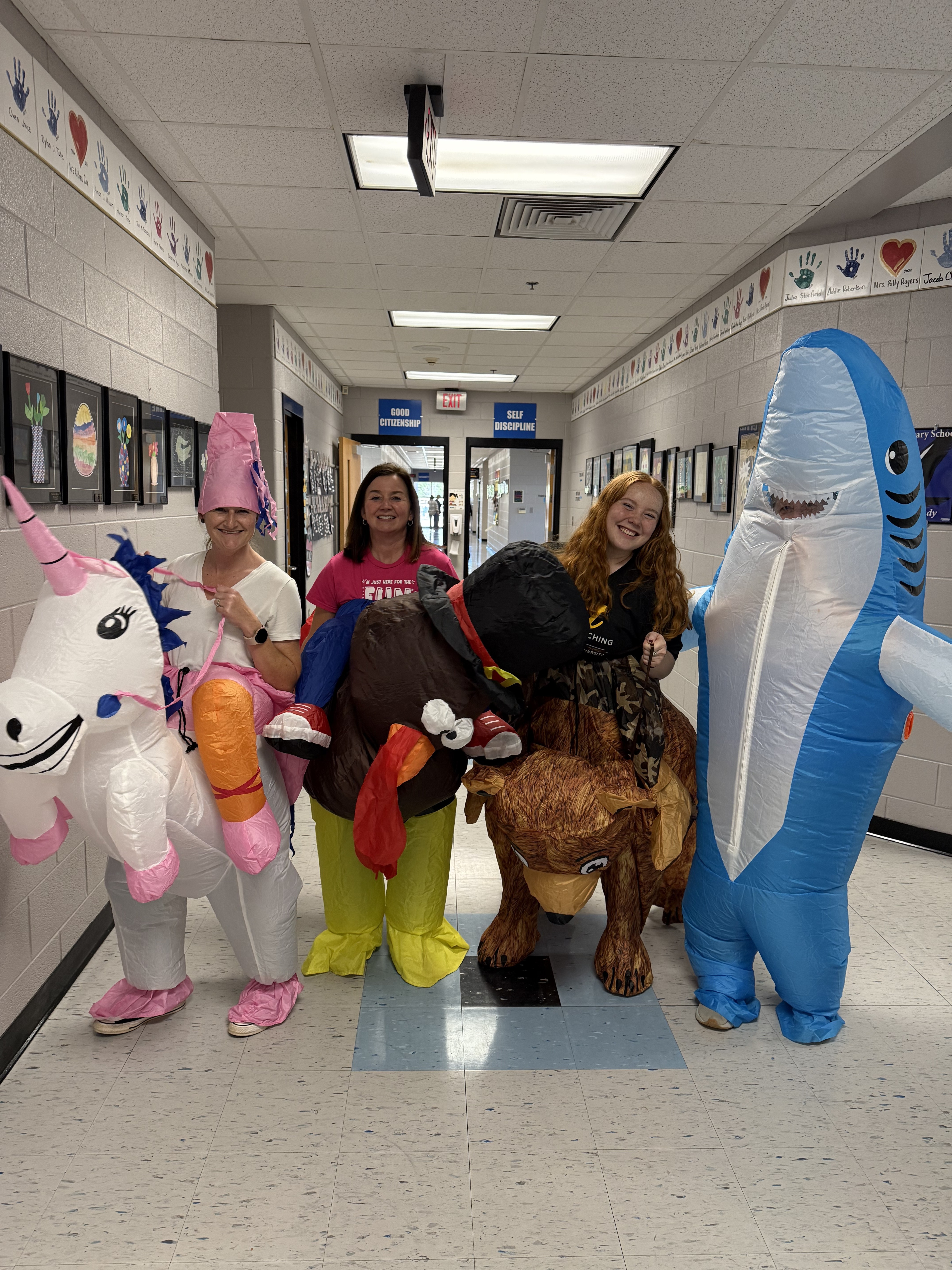 Staff Costume Race for Fun Run Incentives