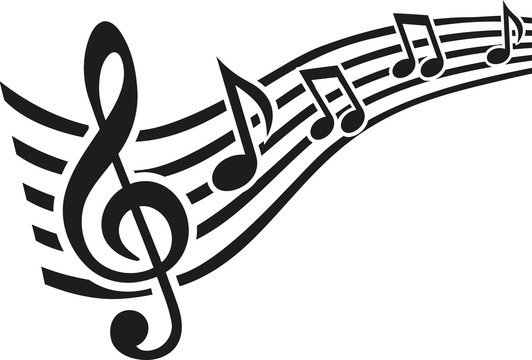 Music Notes Header