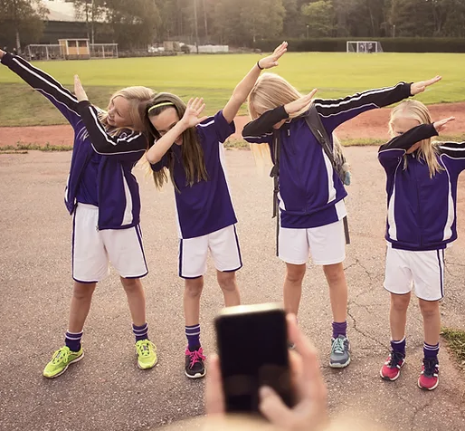 students making dab