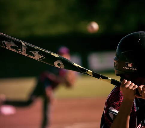 kid playing baseball