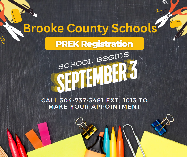 PreK starts September 3