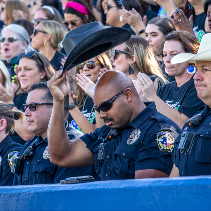 McKinney Police Officers at MISD's Convocation