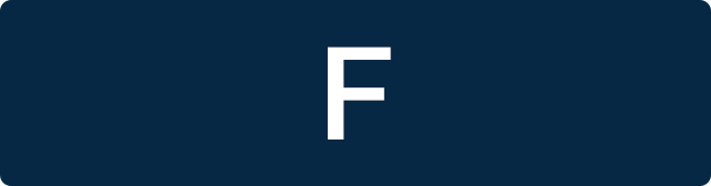 the letter F