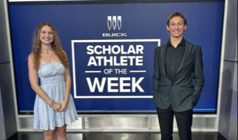 WFAA Scholar Athletes Sabine Brown and Brady Stangl