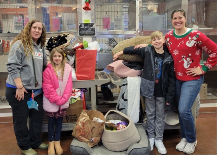 Burks students donate to local animal shelter