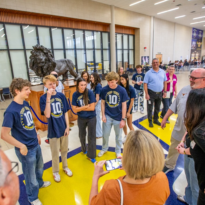 top ten students from mckinney high school