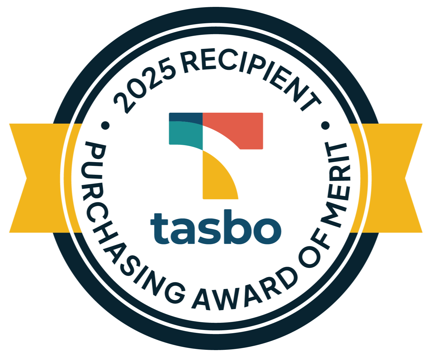 2025 Recipient of the TASBO Purchasing Award of Merit Logo