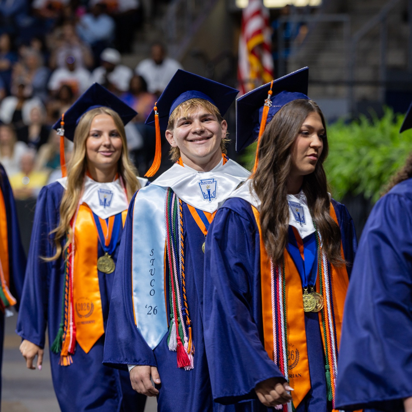students at mckinney north high school attend graduation