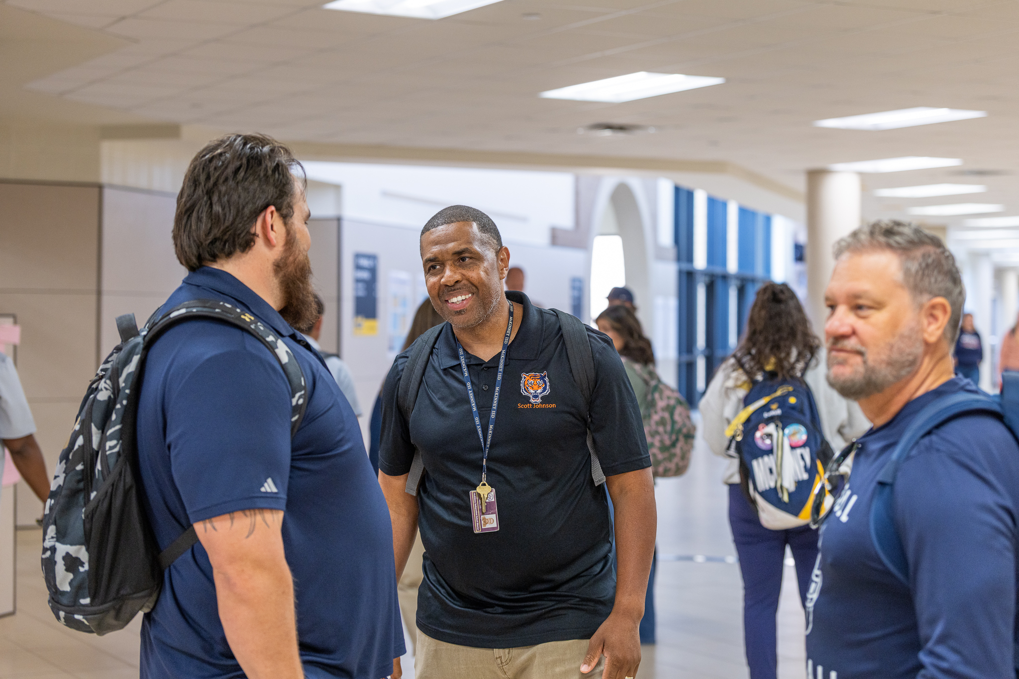 teachers attend the august kickoff conference
