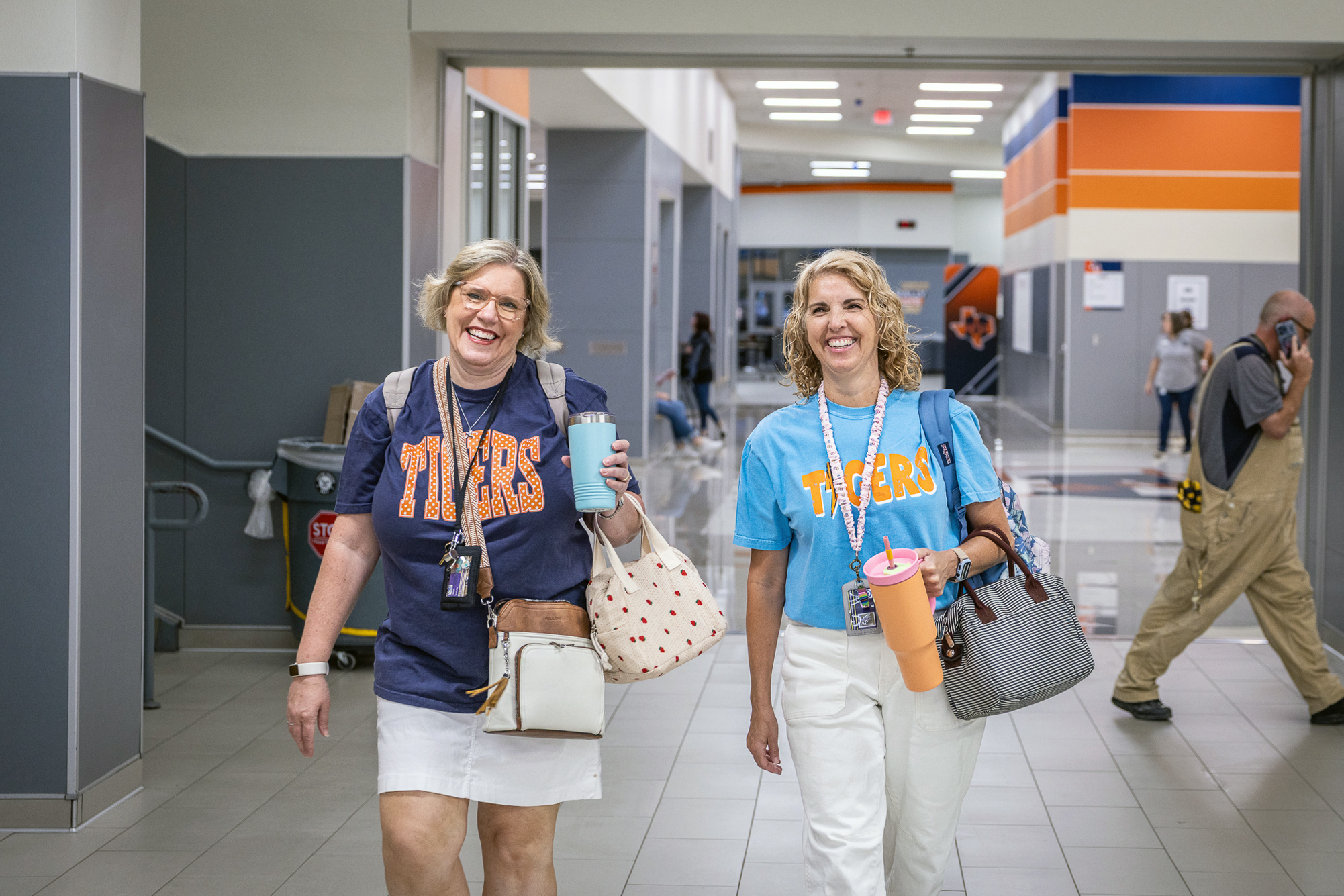 teachers attend the august kickoff conference