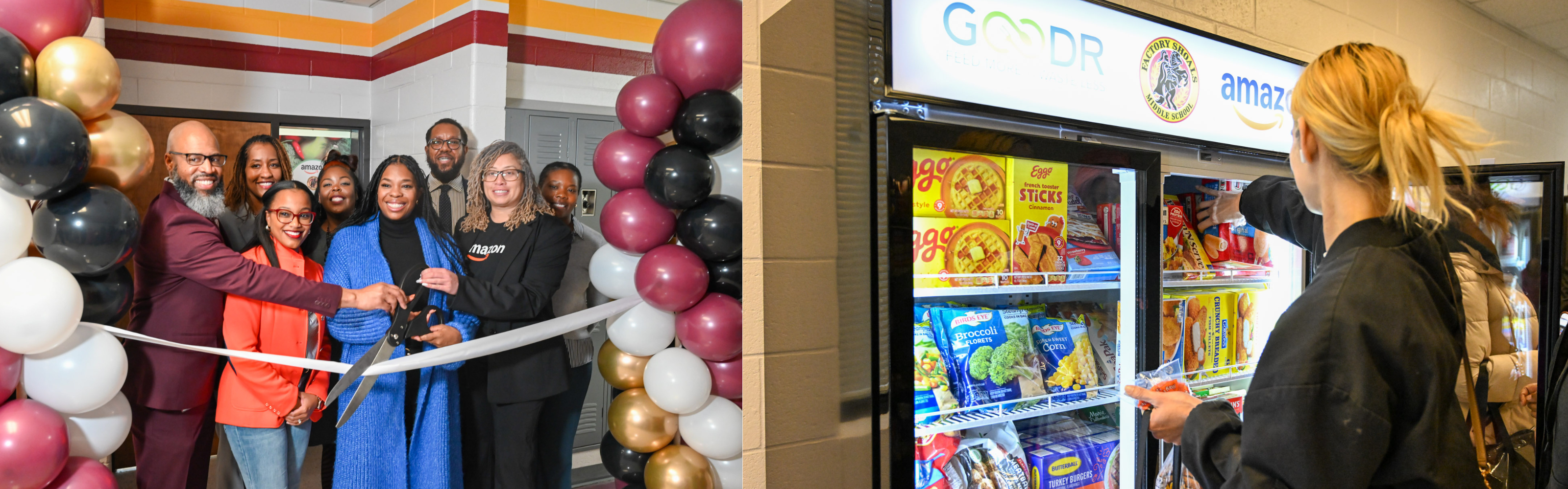 FSMS Goodr Mini Mart ribbon cutting photos