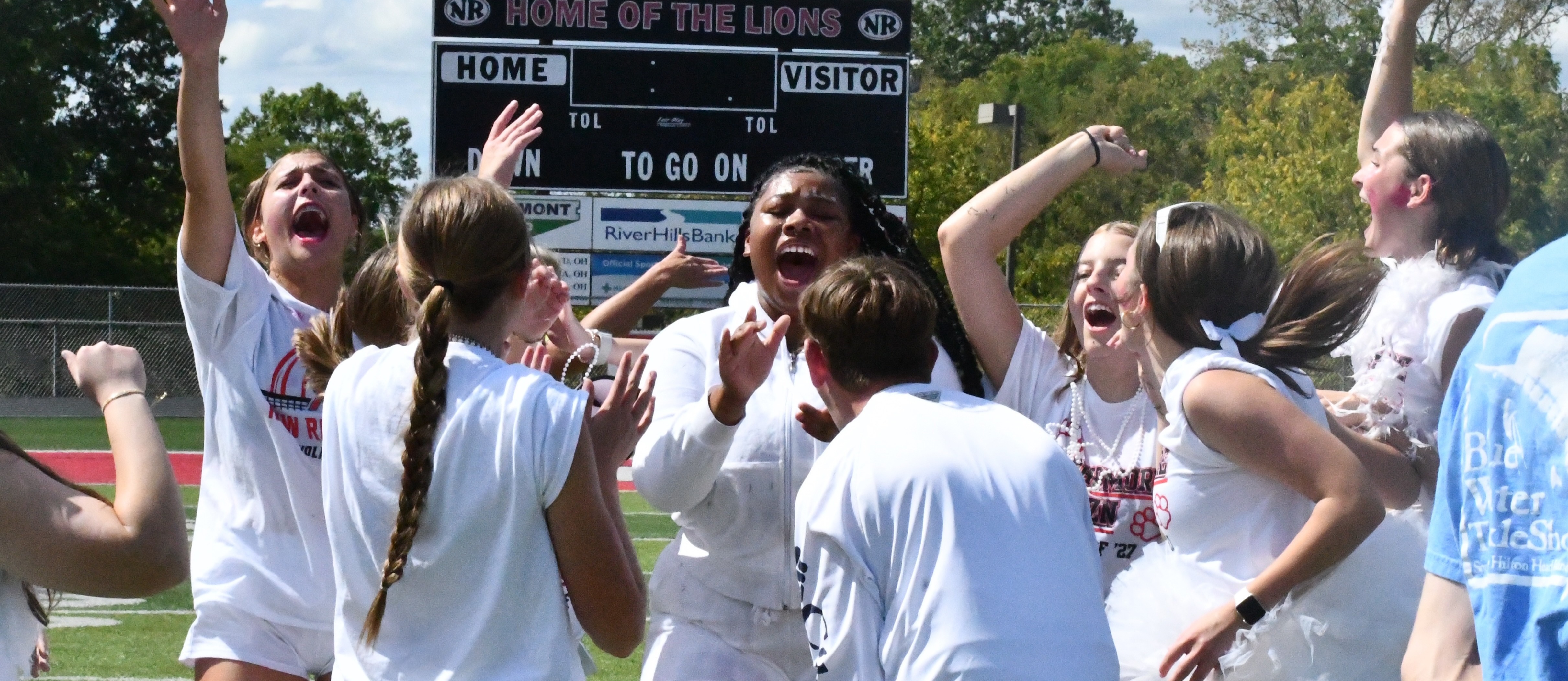 NRHS Students celebrate during Clash of the Classes