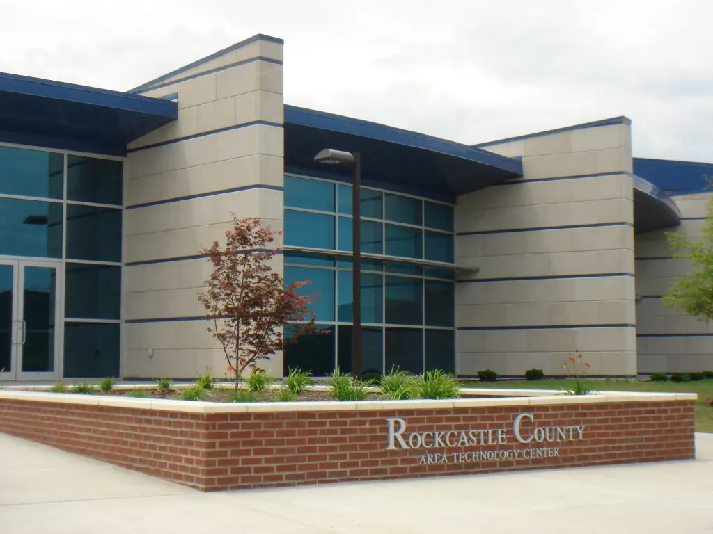 Front view of Rockcastle County Area Technology Center Campus