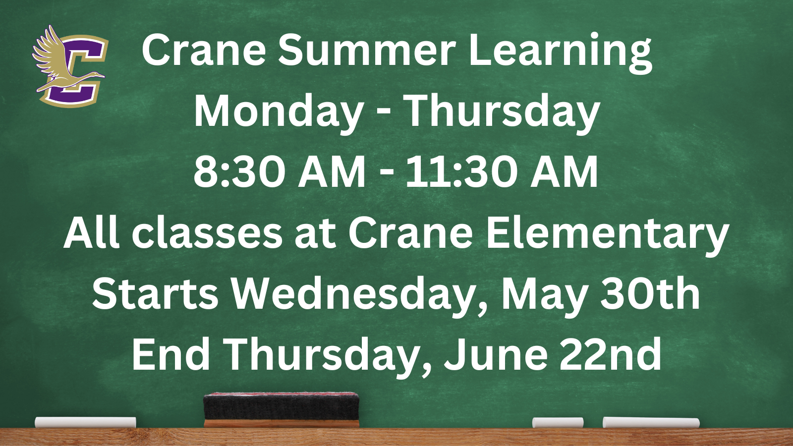 Crane Elementary School Home