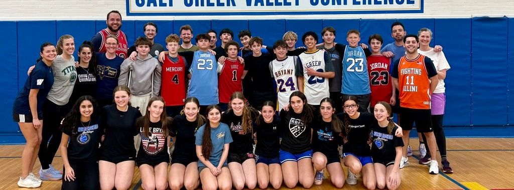 hauser student staff bball game