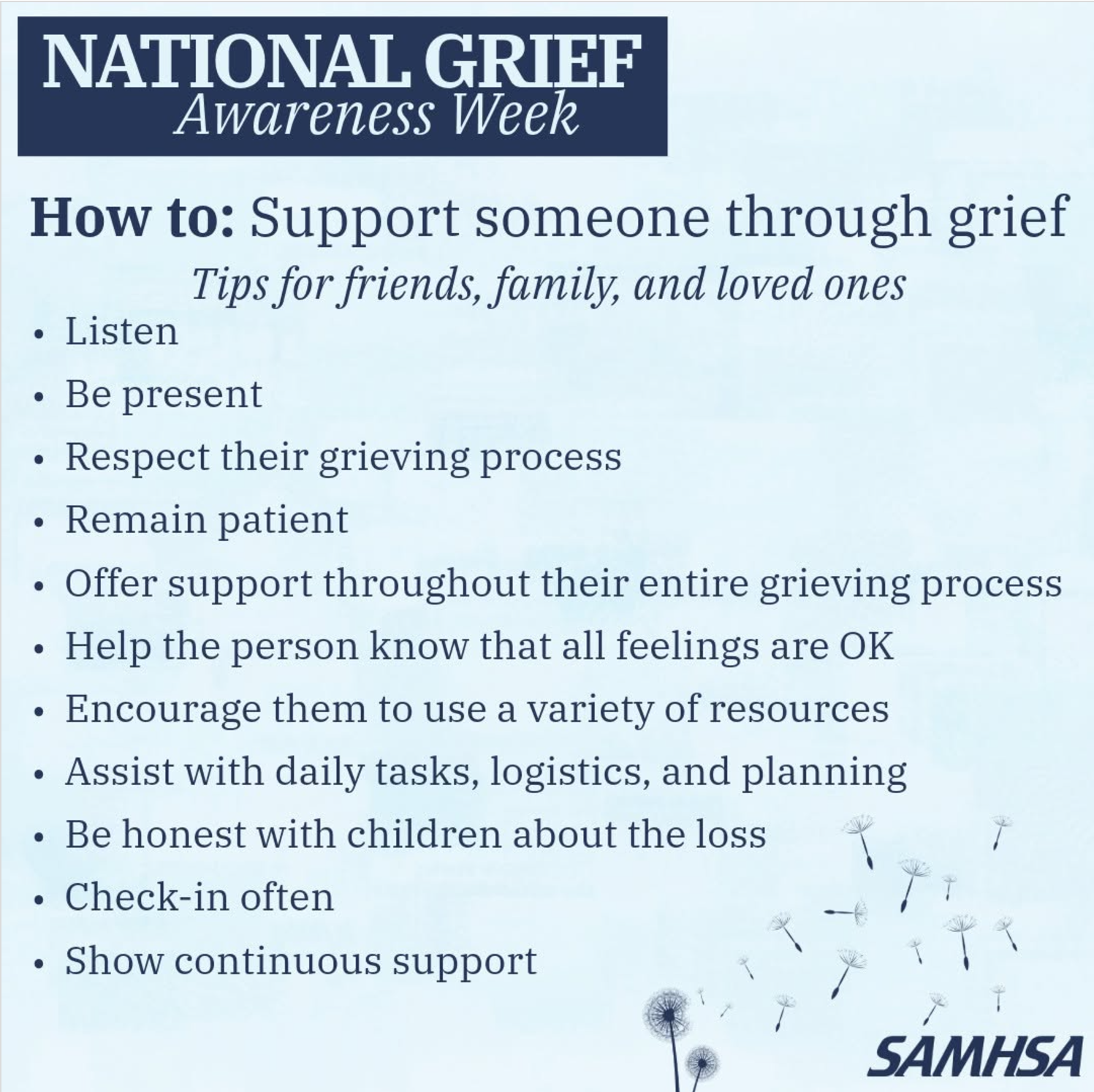 National Grief Awareness Week