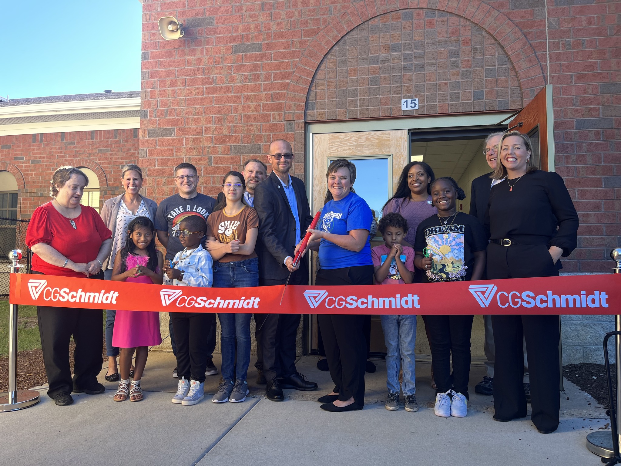 Julian Thomas Elementary's ribbon cutting ceremony