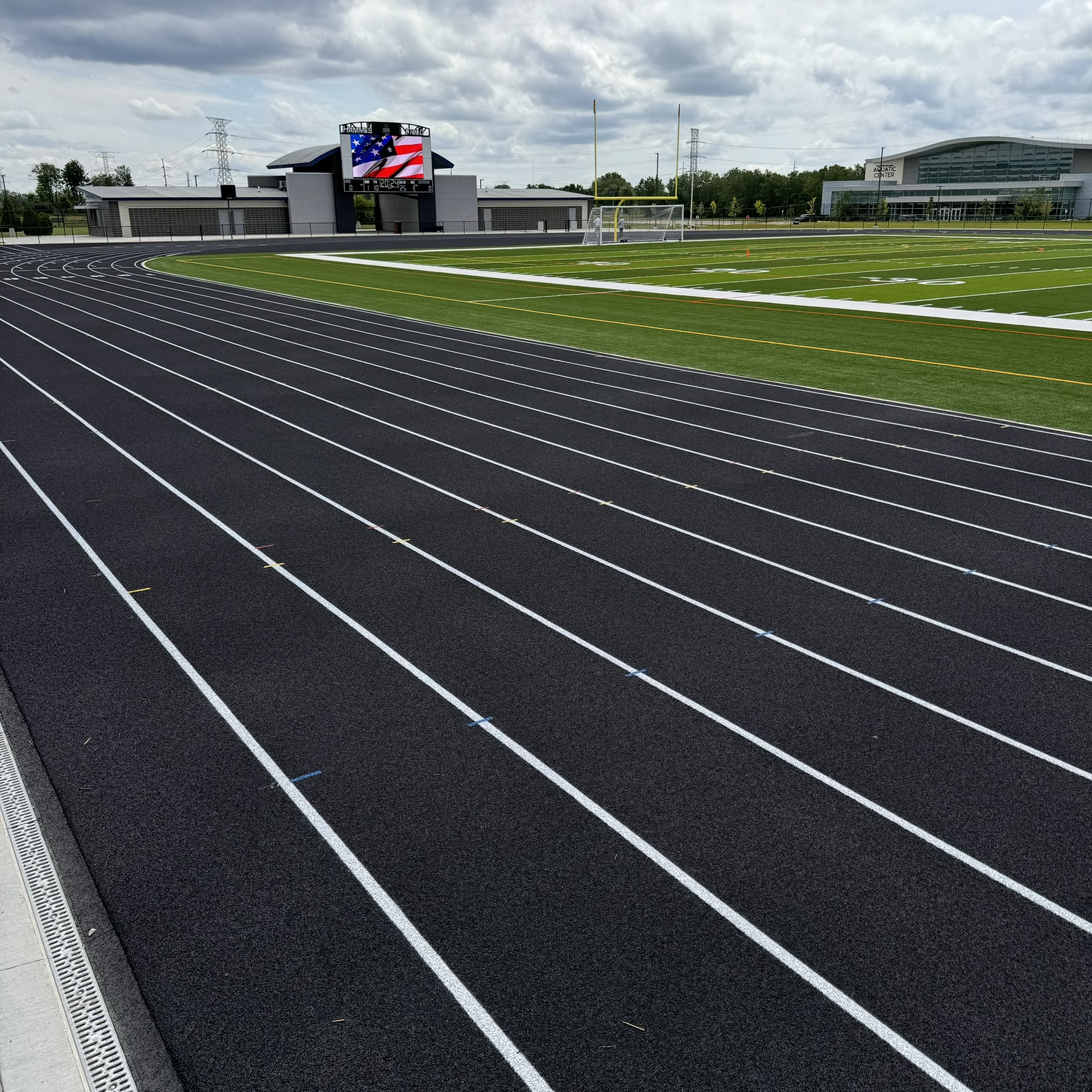 Hammes Field ribbon cutting ceremony