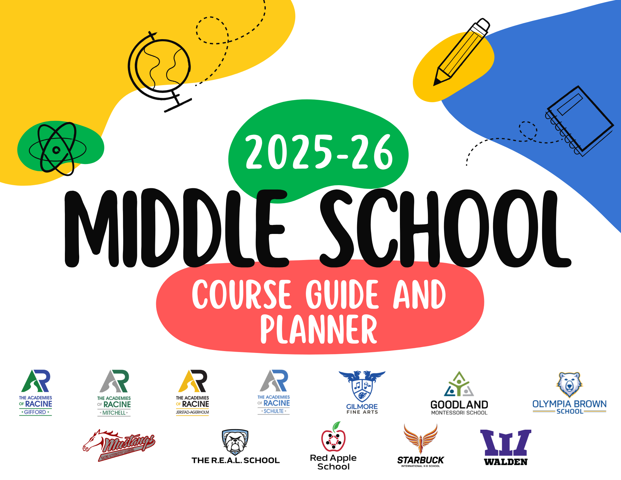 2025-26 Middle School Course Guide and Planner