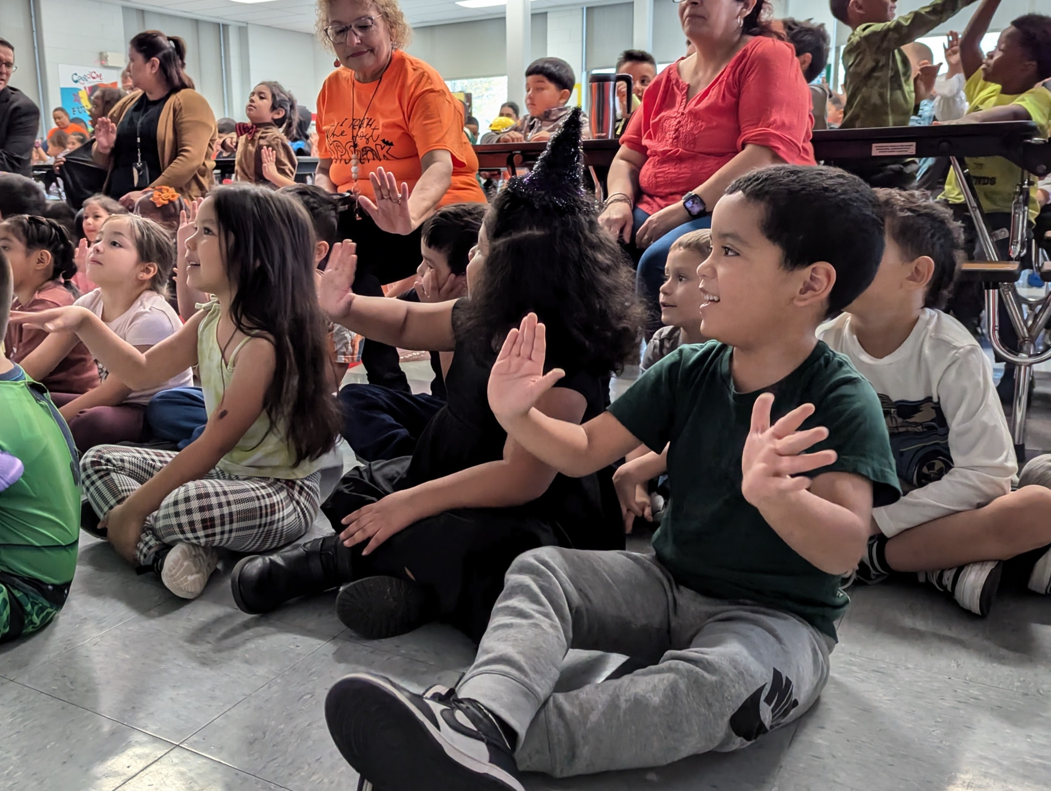 dual language students at Mitchell
