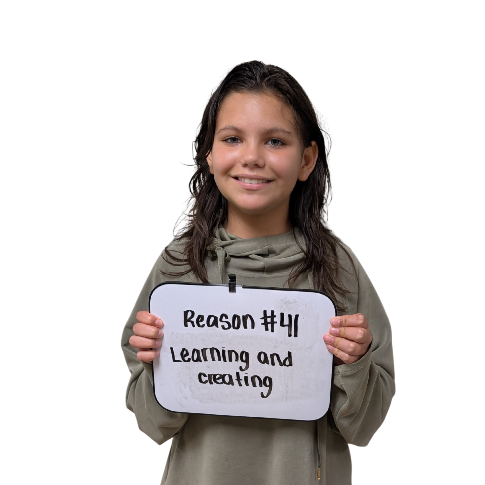 reason #41 learning and creating