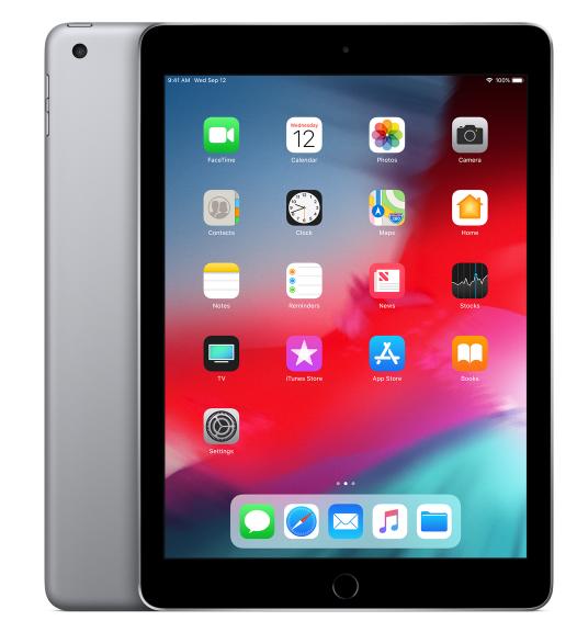 9.7" Space Gray, 6th Generation, 32GB, WiFi iPad