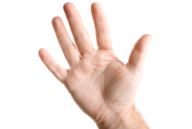 high five hands