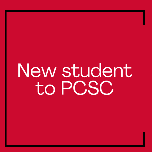 new student to pcsc