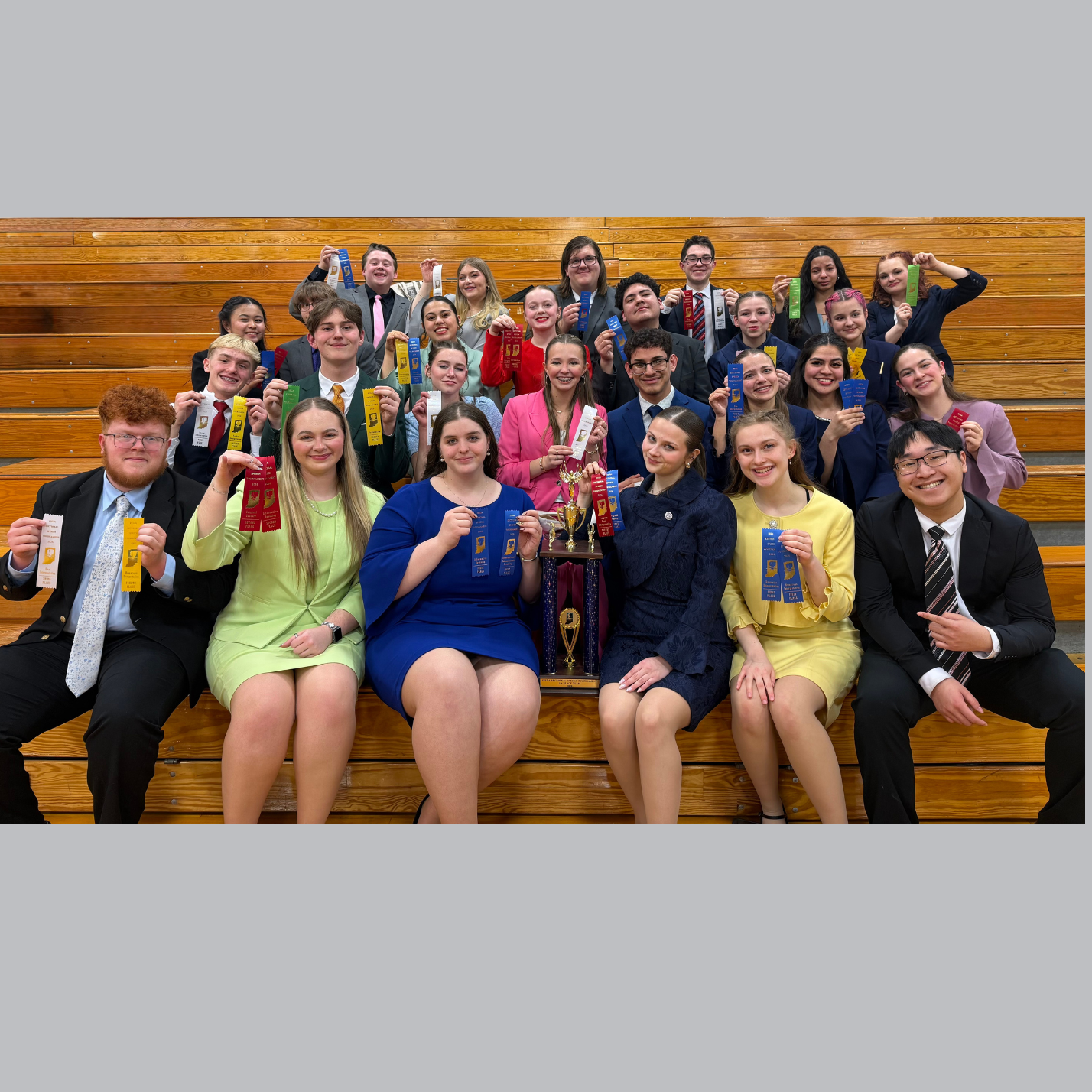 45 straight sectional speech championship