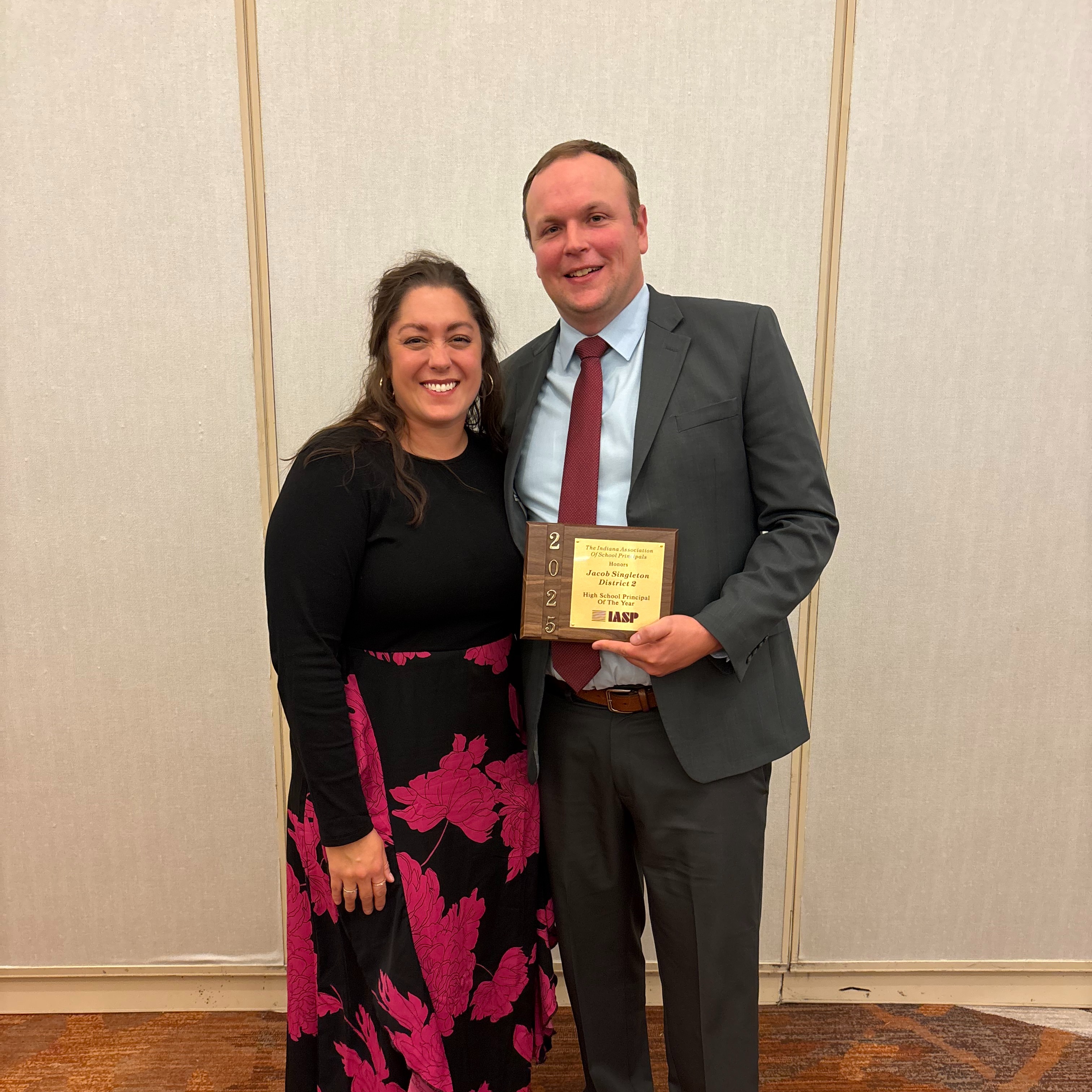 Mr. SIngleton- IASP Principal of the Year