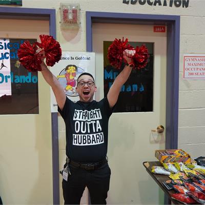 Hubbard vs Maxson Staff Basketball Game 