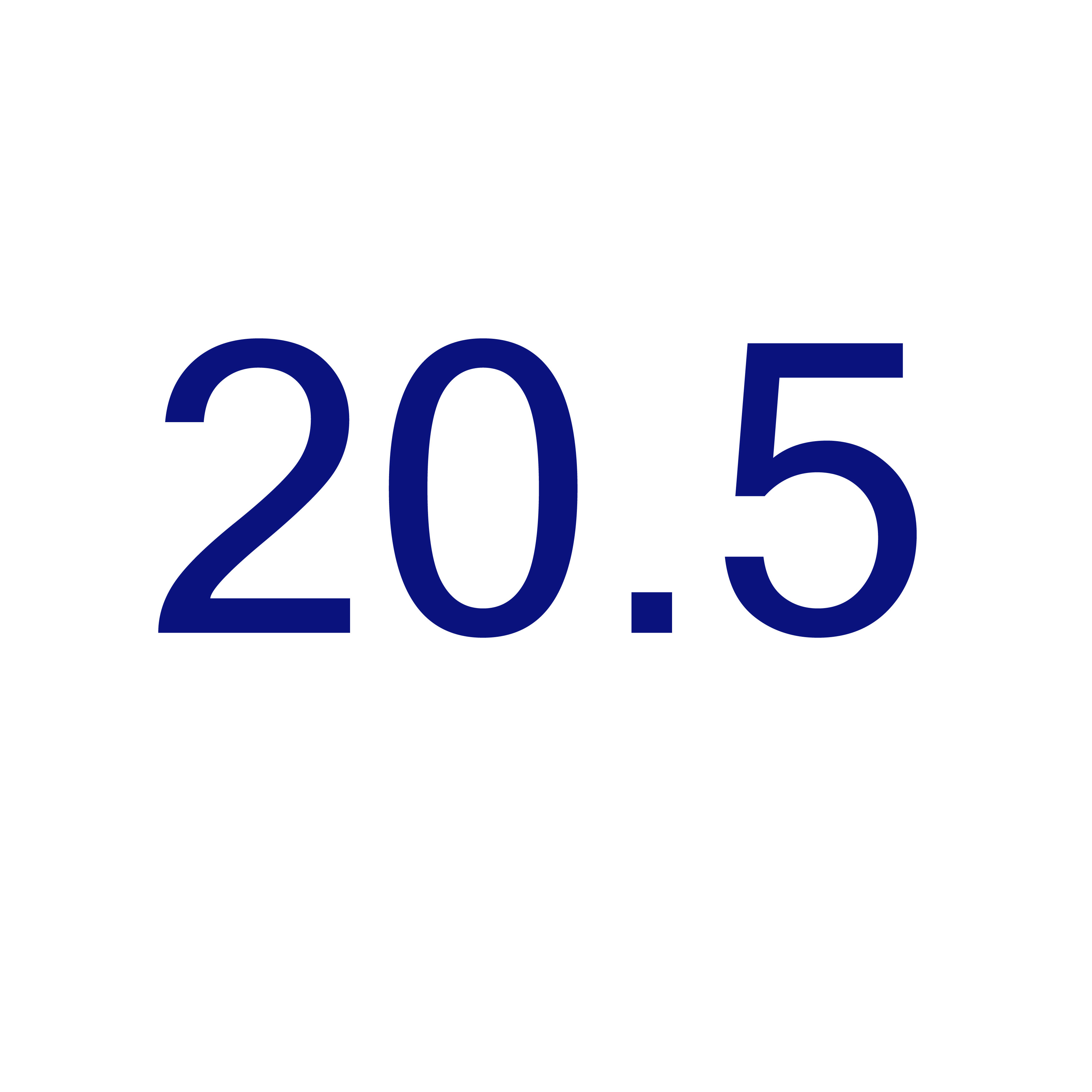 20.5