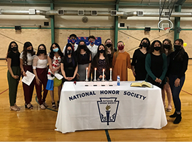 National Honor Society Students