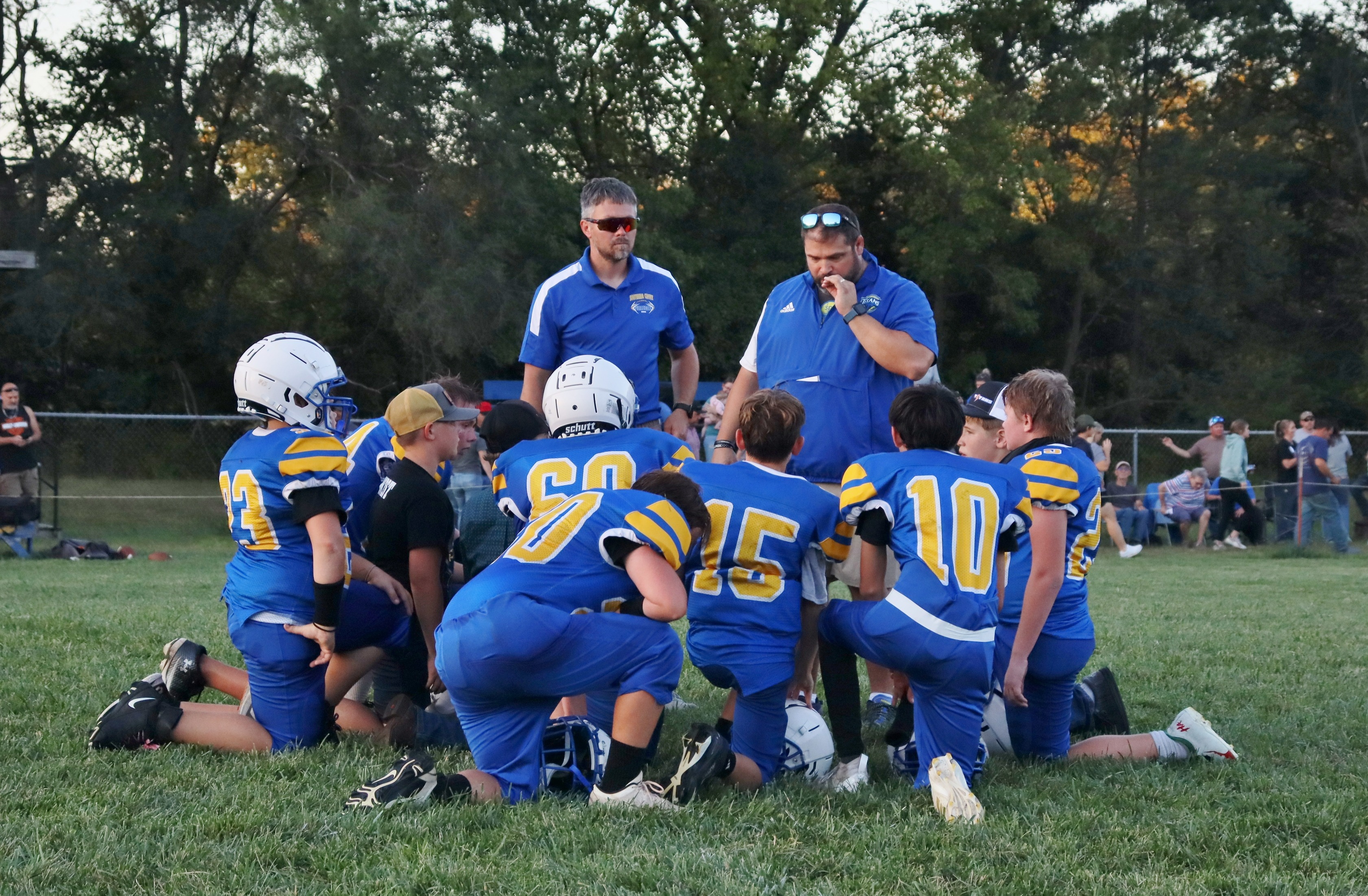 Middle School football team picture