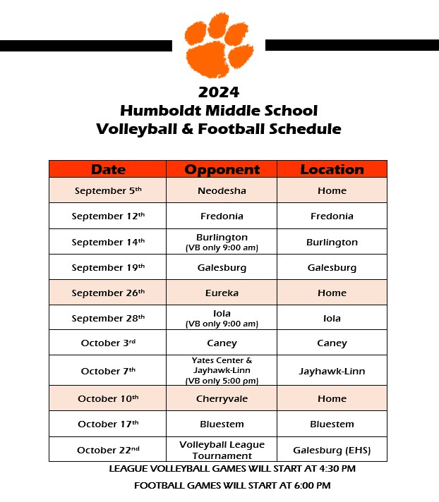 MS Schedule