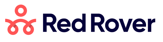 Red Rover logo in red text on a white background.
