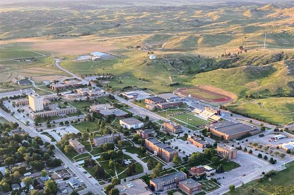 aerial view of a city